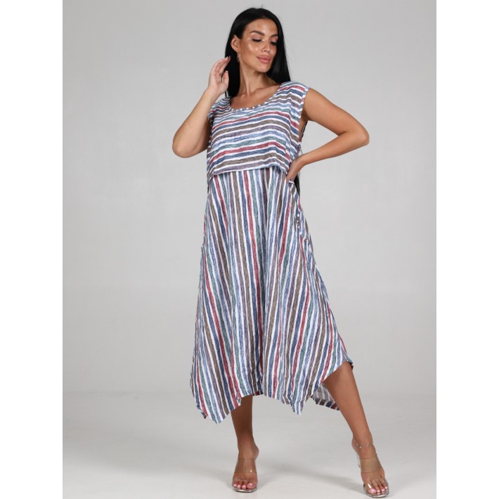 Сарафан из кулирки без рукавов