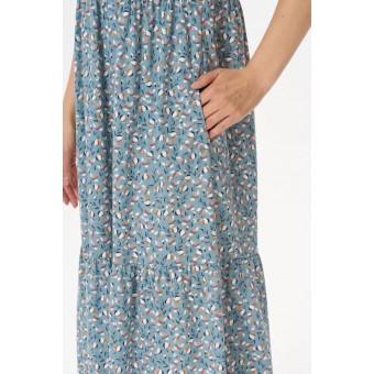 Платье  женское       трикотажное     с коротким рукавом  зеленое