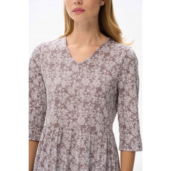 Платье  женское       из кулирки     с рукавом 3/4  бежевое  Прованс   