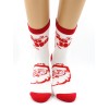 нжнг7733-05 HL Носки жен. р.36-40 Дед Мороз Ho Ho Ho