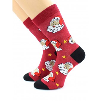 нмнг1123-05-17 HL Носки муж. р.39-44 Веселый Дед Мороз