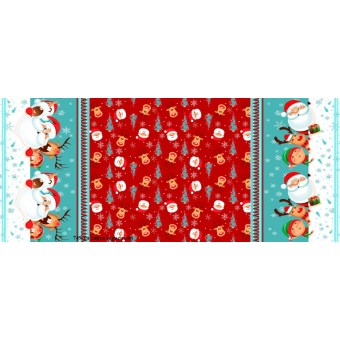 Скатерть из рогожки 180х150 см рис 749-1п Санта бордо