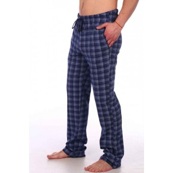 Брюки  мужские       из кулирки       синие