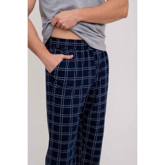 Брюки  мужские       из кулирки       синие