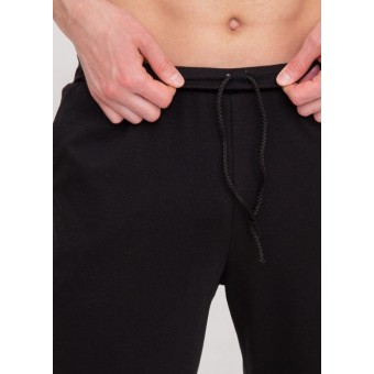 Брюки  мужские       из футера       черные