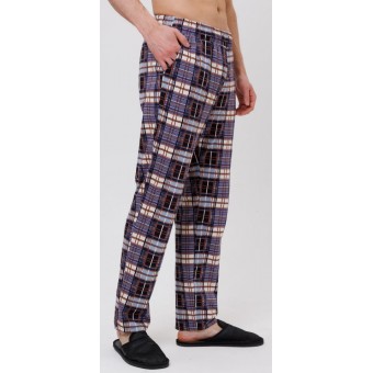 Брюки  мужские       из кулирки       синие