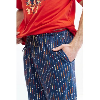 Брюки  мужские       трикотажные       синие