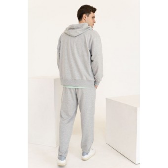 Брюки  мужские       трикотажные       серые   Melado