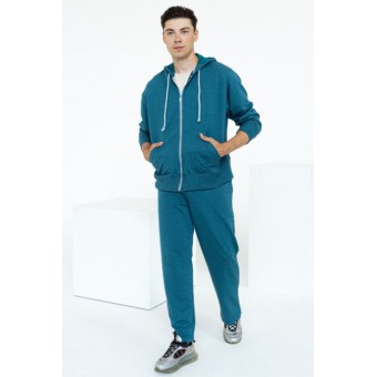 Брюки  мужские       трикотажные       зеленые   Melado