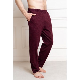 Брюки  мужские       трикотажные       красные   Melado