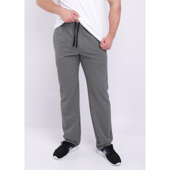 Брюки  мужские       трикотажные       серые