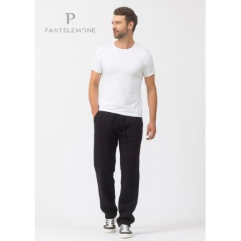 Брюки  мужские       из футера       синие