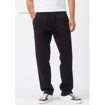 Брюки  мужские       из футера       синие