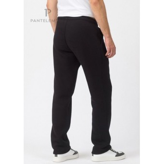 Брюки  мужские       из футера       синие