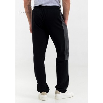 Брюки  мужские       из футера       черные