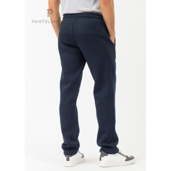 Брюки  мужские       из футера       синие