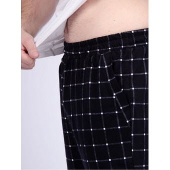 Брюки  мужские       из кулирки       черные