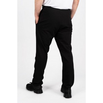 Брюки  мужские       из футера       черные