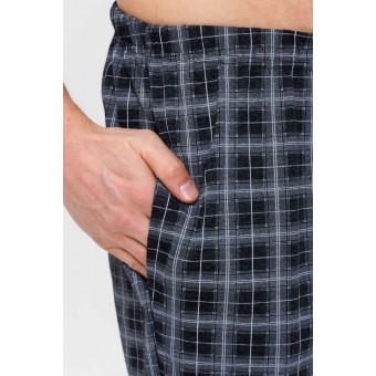 Брюки  мужские       из кулирки       черные   Kuzina Одежда