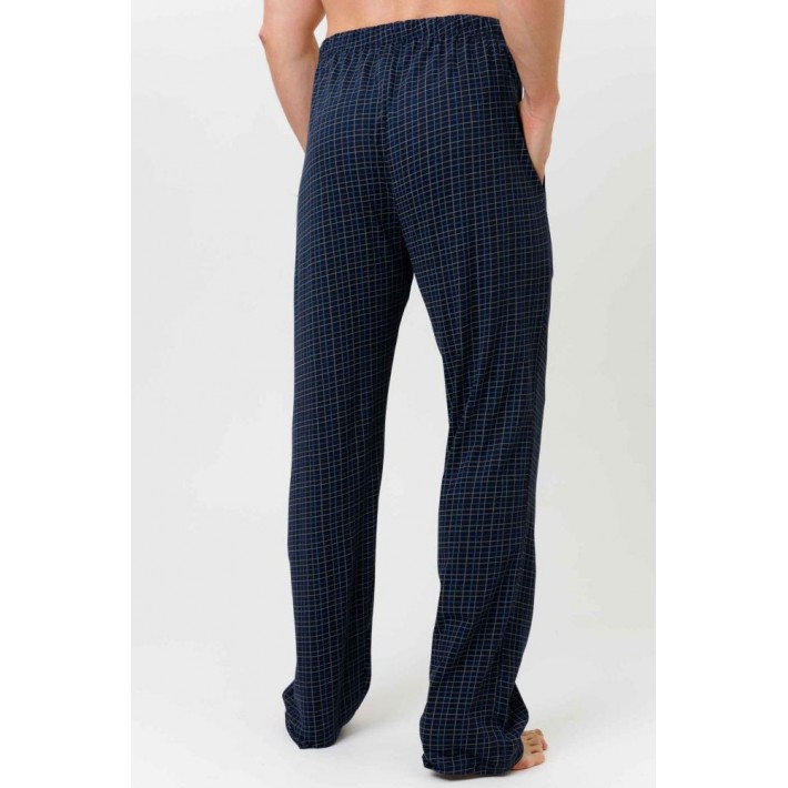 Брюки мужские из кулирки Темно-синий Kuzina Одежда