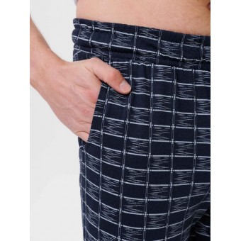 Брюки  мужские       из кулирки       черные   Kuzina Одежда