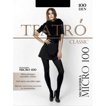 Колготки  женские    5 размер 100 ден         черные   Teatro  