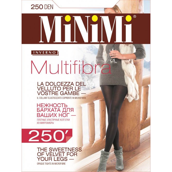 Колготки Mini Multifibra 250 fumo 3