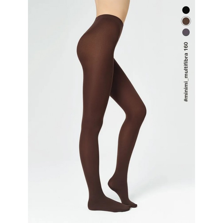 Колготки женские 5 размер 160 ден коричневые MiNiMi