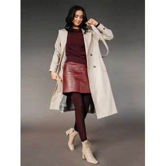 Колготки  женские    2 размер 100 ден         бордовые   Teatro  