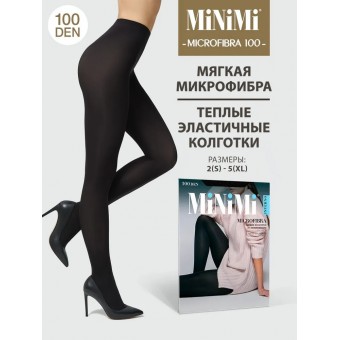 Колготки  женские    3 размер 100 ден         черные   MiNiMi