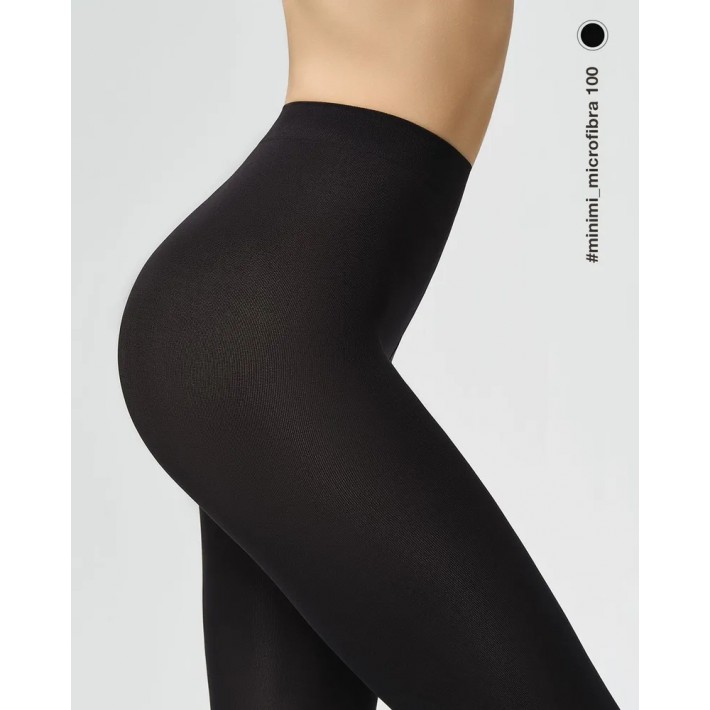 Колготки женские 3 размер 100 ден черные MiNiMi