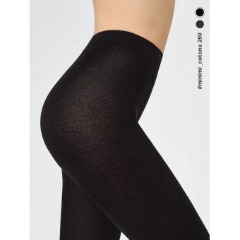 Колготки  женские    3 размер 250 ден         черные   MiNiMi
