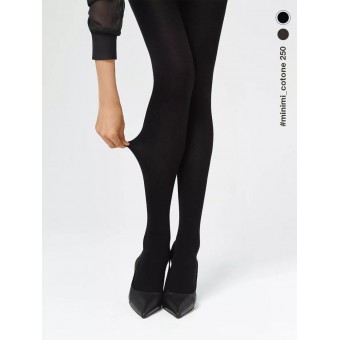 Колготки  женские    2 размер 250 ден         черные   MiNiMi