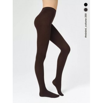 Колготки  женские    4 размер 250 ден         коричневые   MiNiMi