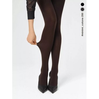 Колготки  женские    4 размер 250 ден         коричневые   MiNiMi
