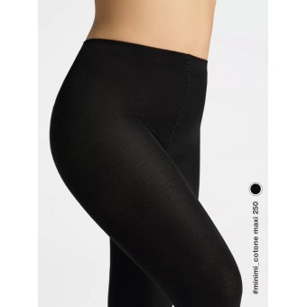 Колготки  женские    5 размер 250 ден         черные   MiNiMi