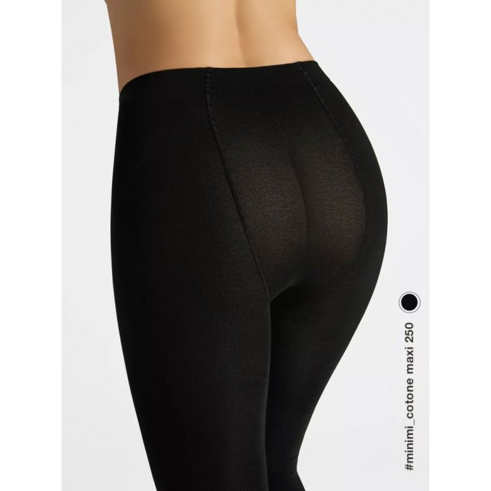 Колготки женские 6 размер 250 ден черные MiNiMi