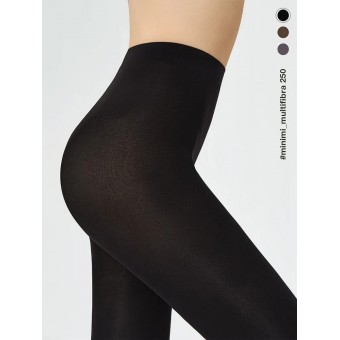 Колготки  женские    4 размер 250 ден         черные   MiNiMi