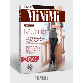 Колготки  женские    2 размер 250 ден         коричневые   MiNiMi