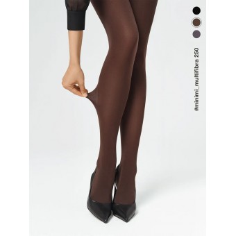 Колготки  женские    5 размер 250 ден         коричневые   MiNiMi