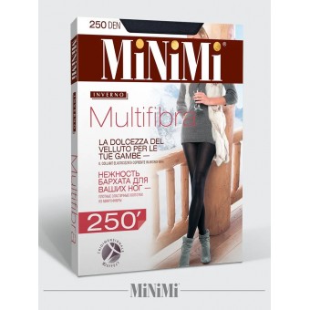 Колготки  женские    4 размер 250 ден         серые   MiNiMi