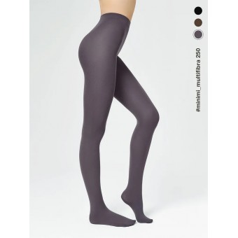 Колготки  женские    5 размер 250 ден         серые   MiNiMi