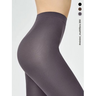 Колготки  женские    5 размер 250 ден         серые   MiNiMi