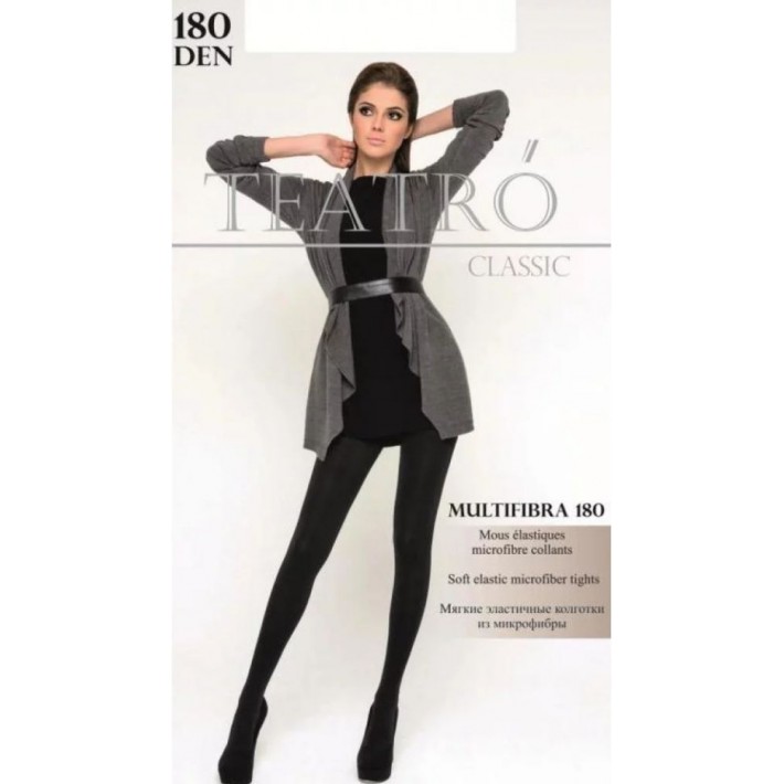 Колготки женские 5 размер 180 ден коричневые Teatro