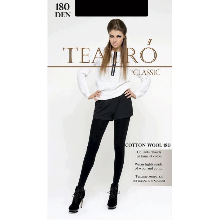 Колготки женские 2 размер 180 ден черные Teatro