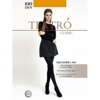 Колготки  женские    3 размер 100 ден         желтые   Teatro  