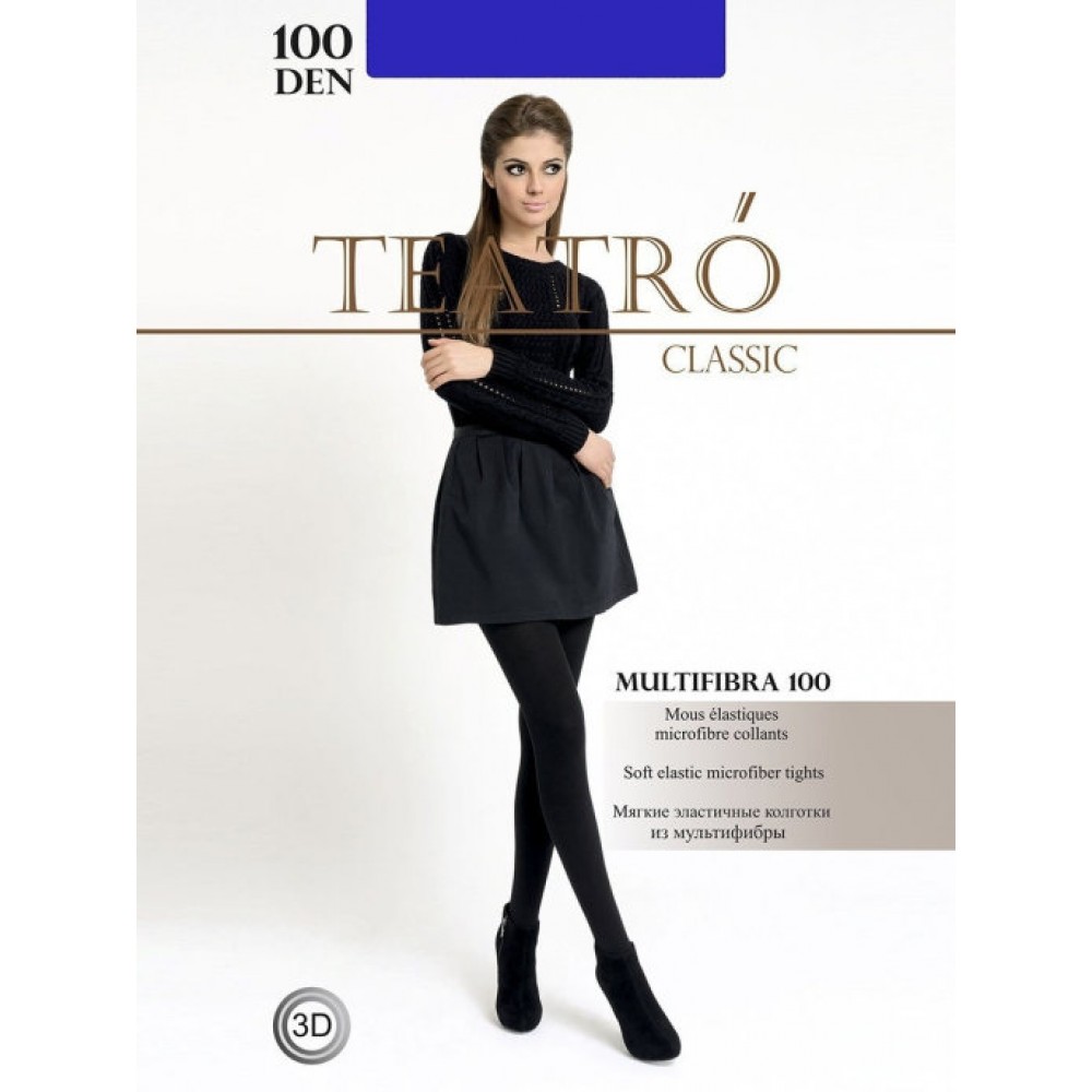 Колгот. Teatro Multifibra Color 100 classic blue 4 (588135) в 