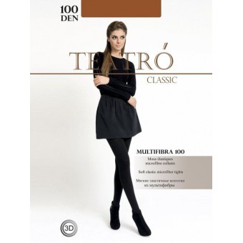 Колготки  женские    4 размер 100 ден         Миндальный   Teatro  