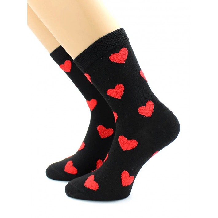 Носки женские 23, 25 размер черные Hobby Line