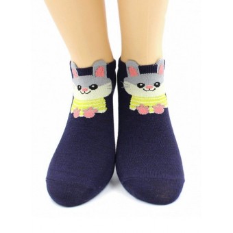 Носки  женские    23, 25 размер          фиолетовые   Hobby Line  